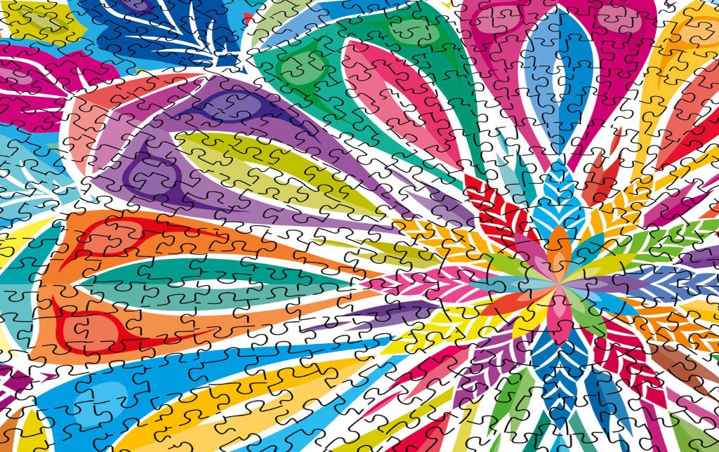 Grafix Mandala Round Puzzle 1000 pieces