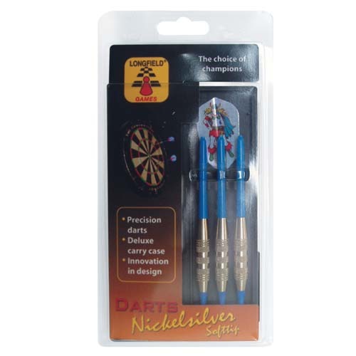 Longfield dart bløde tip 3x 18 gram