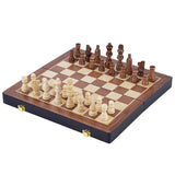 Basis Holzklappen Schach-Spill 38.5x38.5x5,8 cm