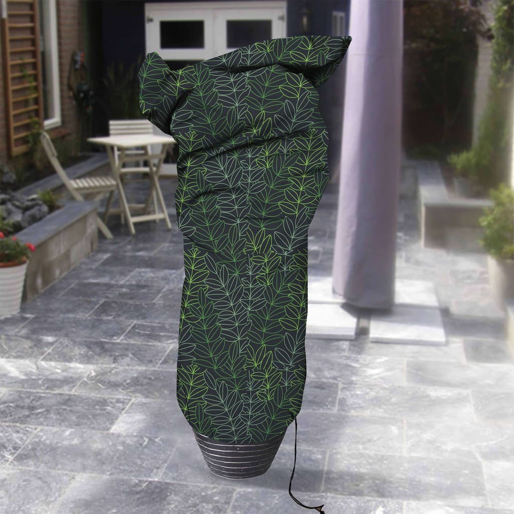 Capi Capi rastlinski pokrov majhne črne in zelene barve 75x150 cm
