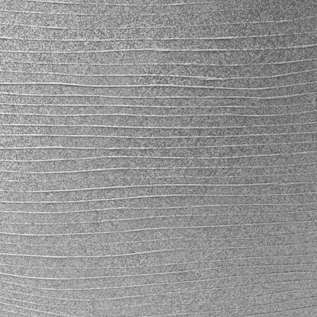 Capi Flowerpot Arc Granit verjüngt niedrig 48x35 cm Elfenbeinfarbe