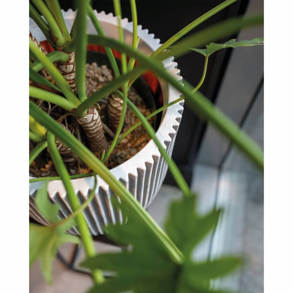 Capi Planter Groove 35x34 cm slonovinová barva
