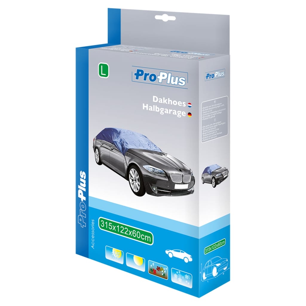 De Proplus Autosdeckent Top l 315x122x60 cm donkelblo