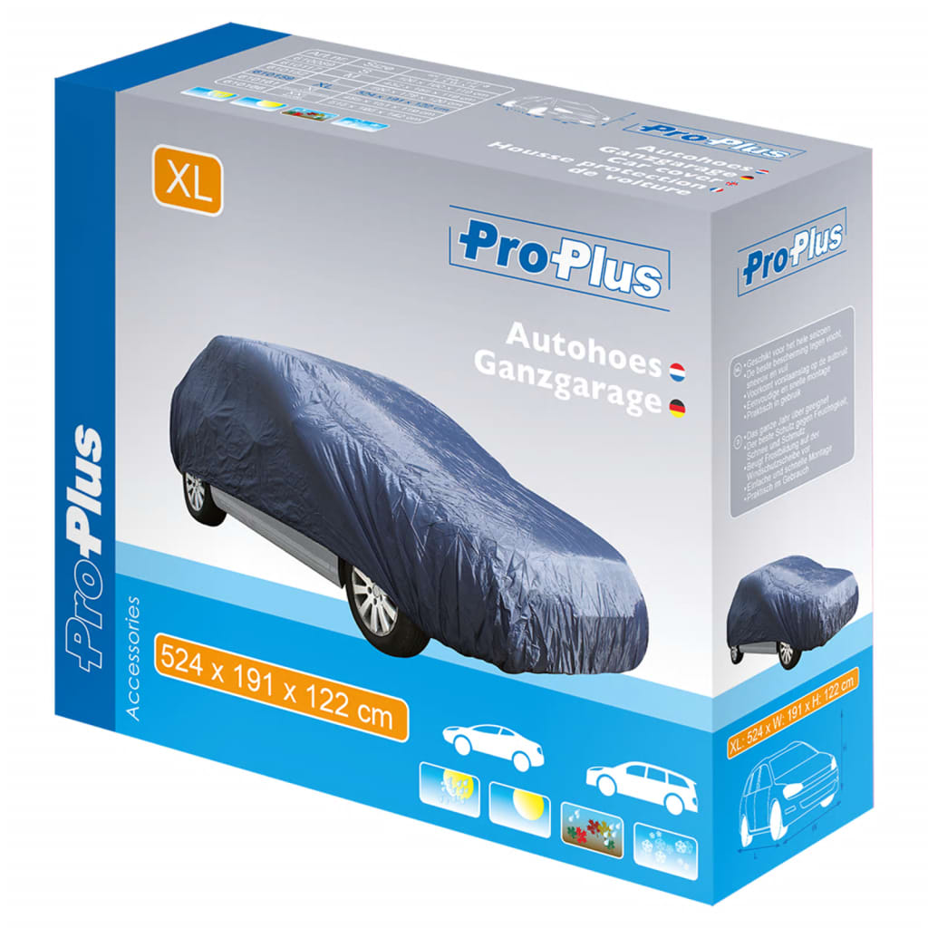 Proplus Autohoes XL 524X191X122 cm tmavě modrá