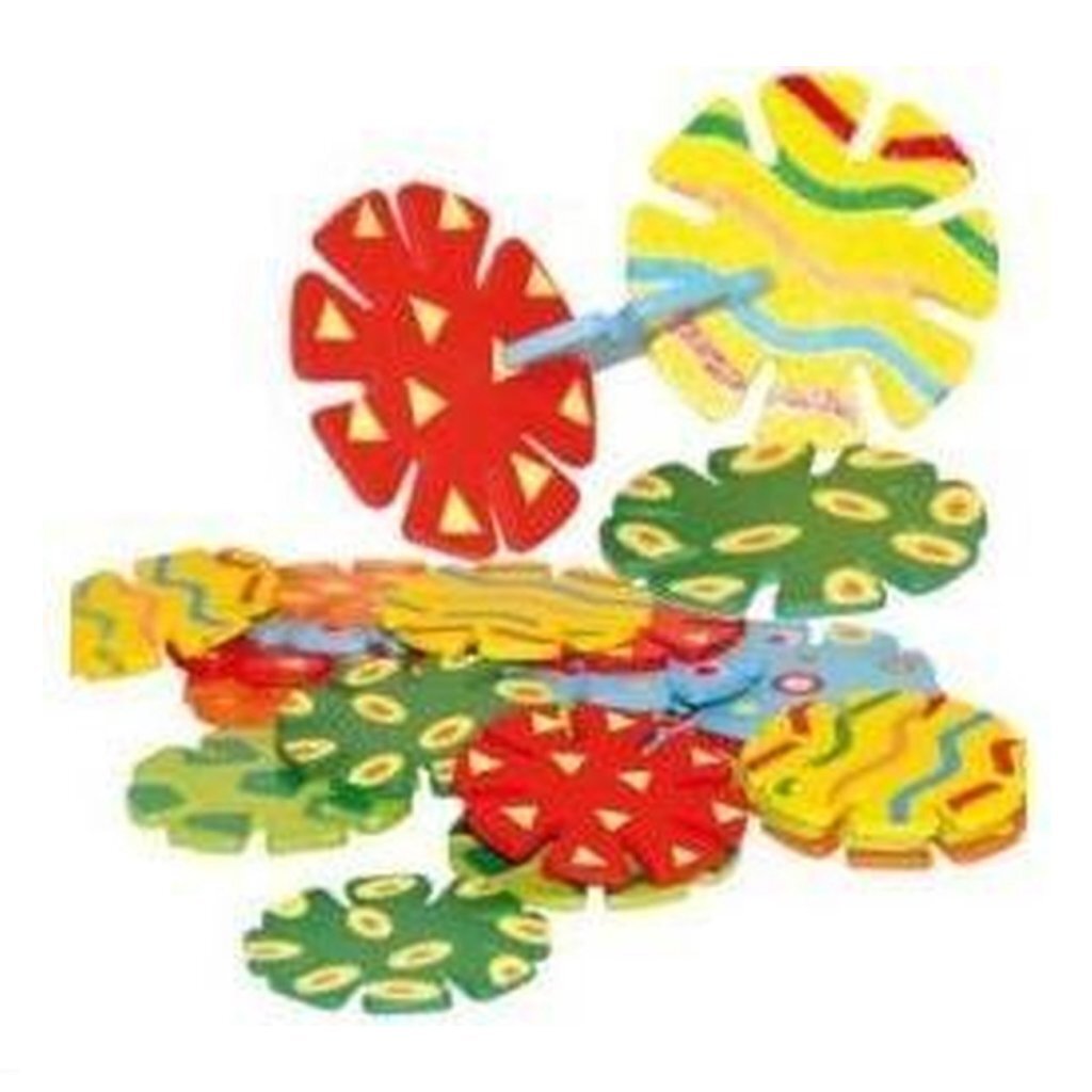 Simply for Kids 21399 Sistema di costruzione di snowpuzzle in legno