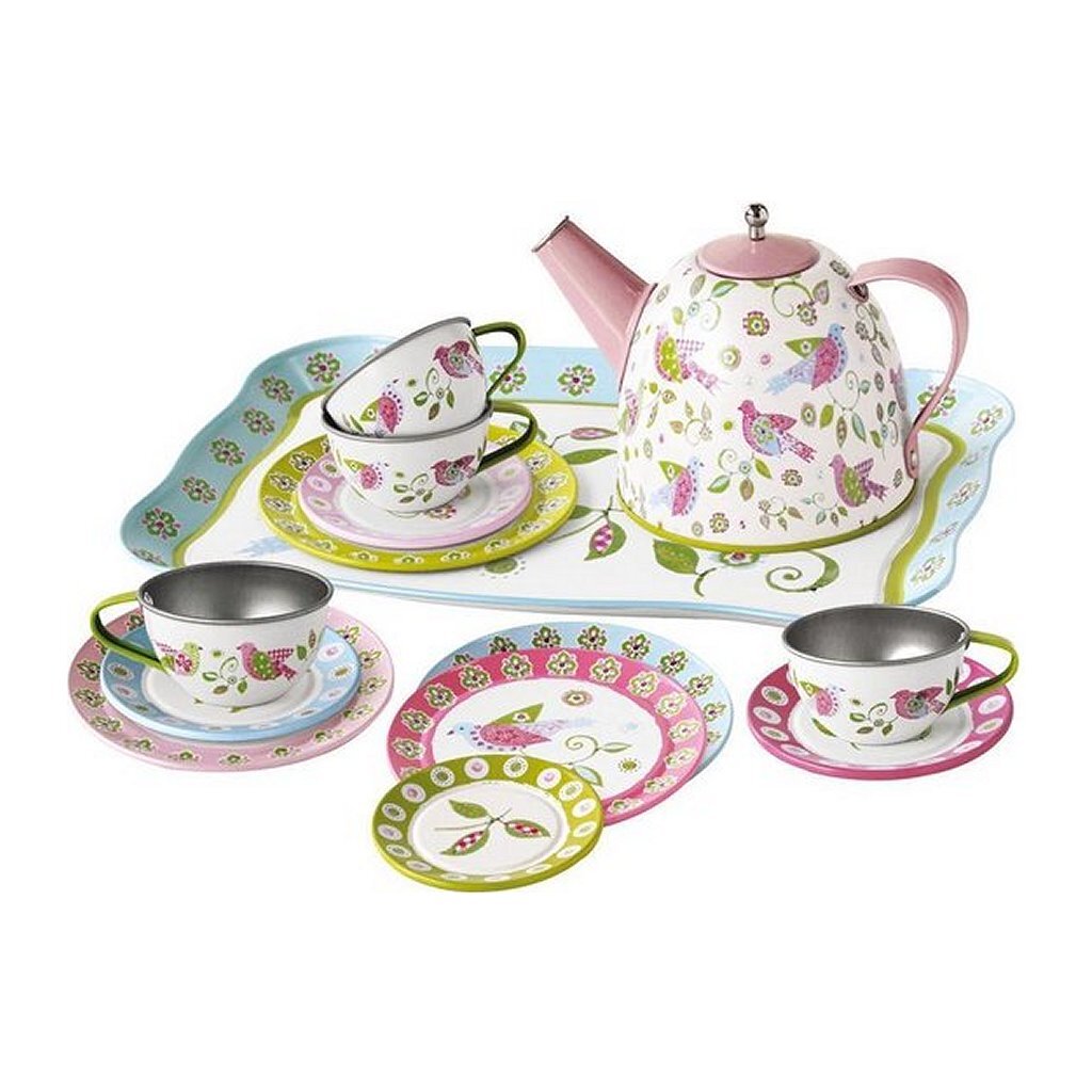 Simply for Kids Tin Set Set Birds con valigetta