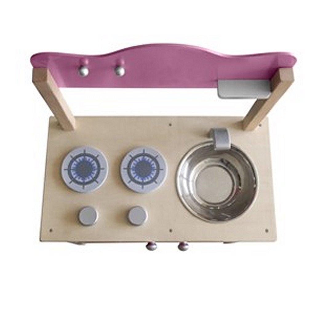 Semplicemente per bambini rosa cucina per bambini in legno