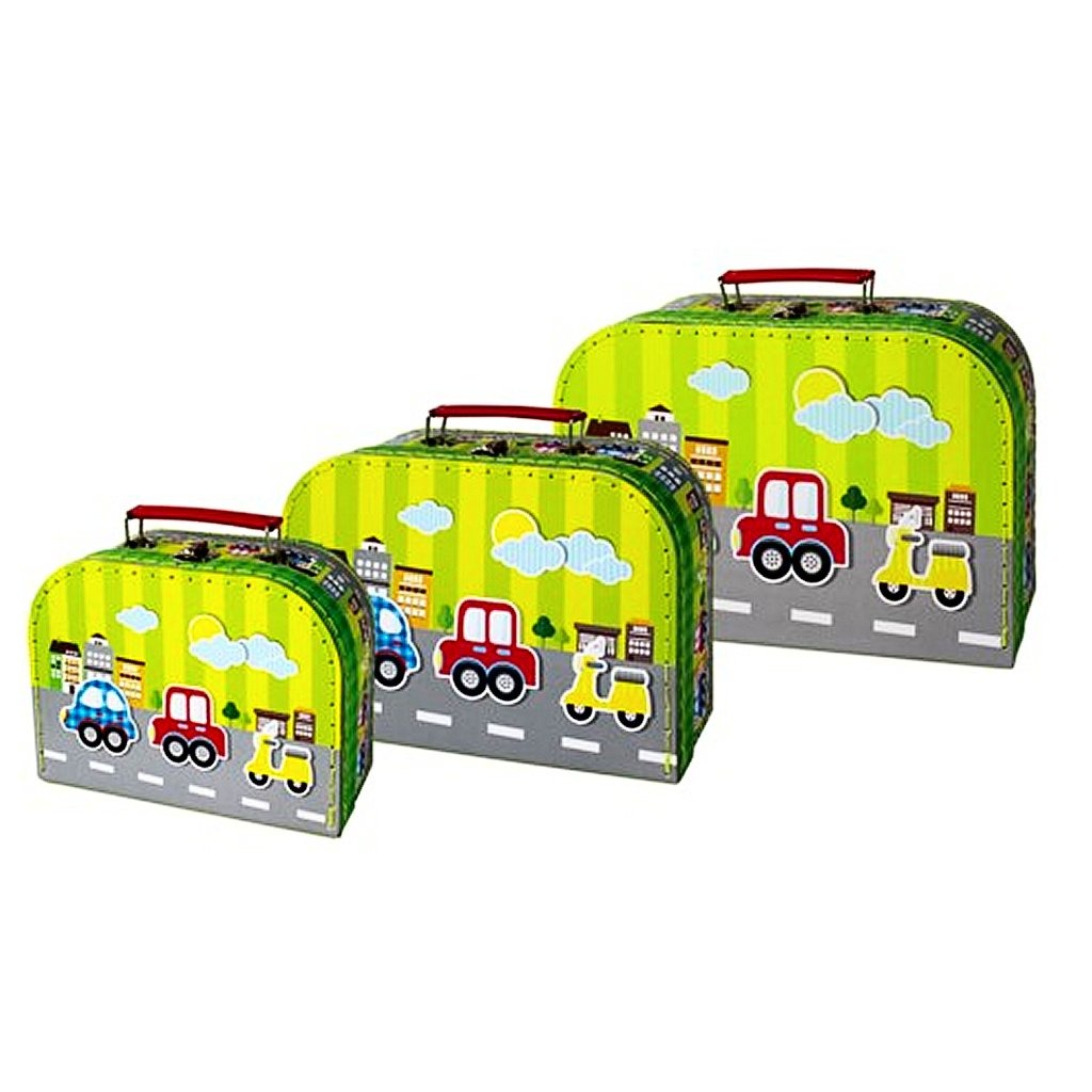 Semplicemente per bambini veicoli per set di bagagli a 3 pezzi