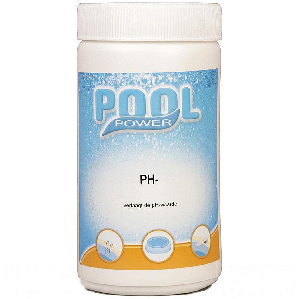 Ph-min napájení bazénu (PH Bleacher) plné 1,5 kg