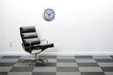 NEXTIME NE-3999AR WALL-Uhr Schieber. 35 cm, gebürstetes Aluminium, #039;