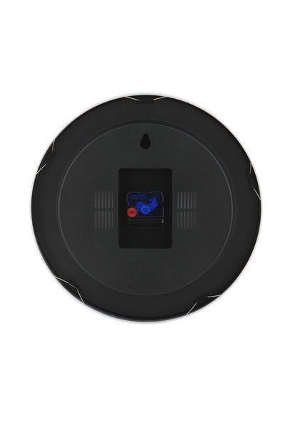 NEXTIME NE-3999AR WALL-Uhr Schieber. 35 cm, gebürstetes Aluminium, #039;