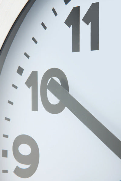 NEXTIME NE-3999AR WALL-Uhr Schieber. 35 cm, gebürstetes Aluminium, #039;
