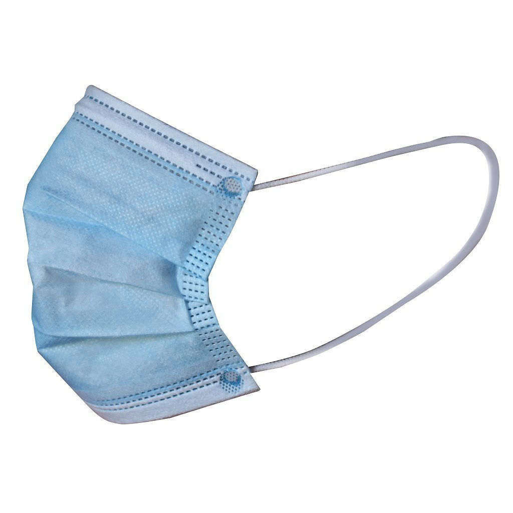 Facemask mouth caps 3-layer hypoallergenic anti-allergic 10 pieces