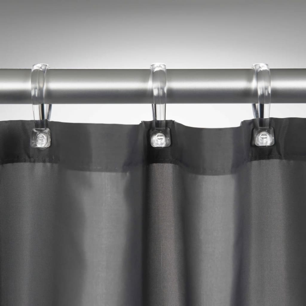 Tenda da doccia in pelle di focheara Madeira 120 cm grigio 238501114
