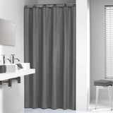 Tenda da doccia in pelle di focheara Madeira 120 cm grigio 238501114
