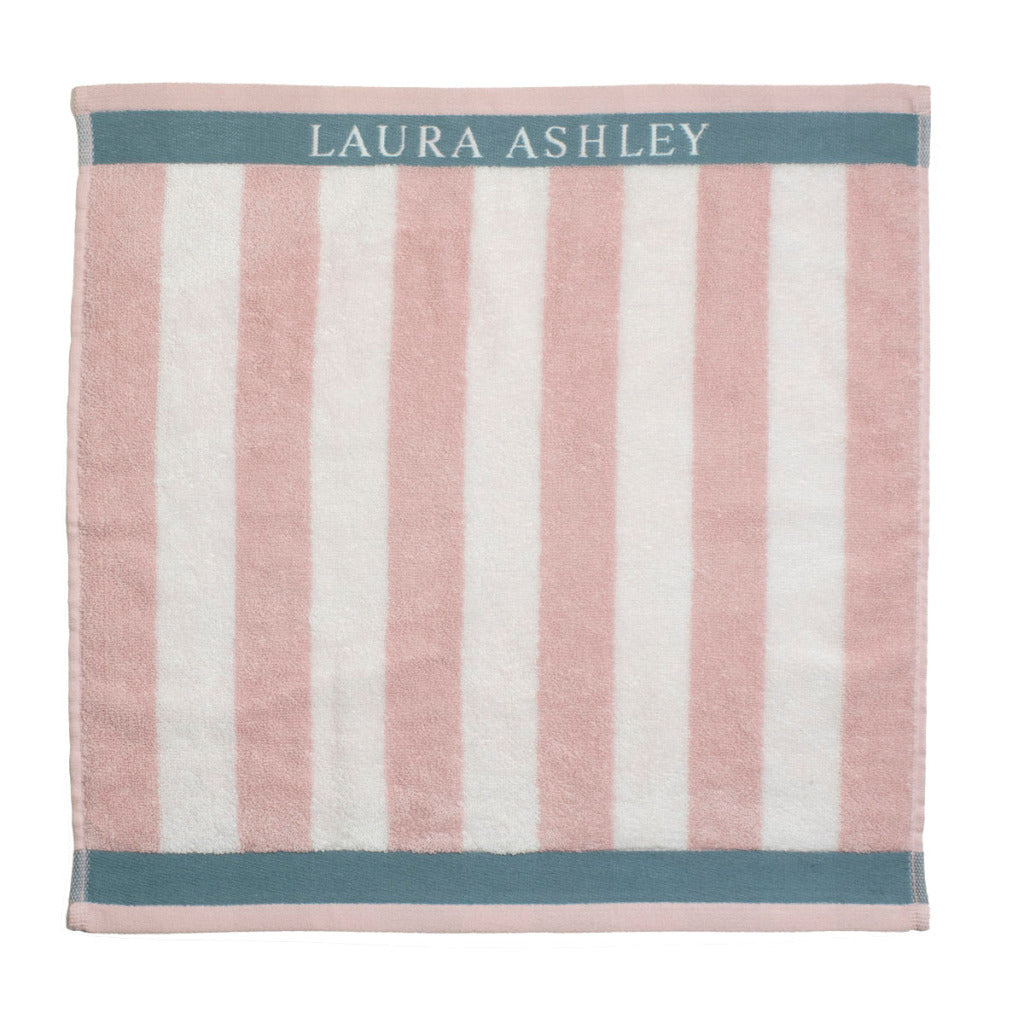 Laura Ashley Kichen TOWEL BLUSHT Streif 50x50 cm rosa