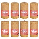 Bolsius Bolsius Stollen Shine 8 St rustikal 100x50 mm Honiggelb