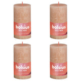 Bolsius Bolsius Stollen Shine 4 St. Rustic 130x68 mm Mistpoze