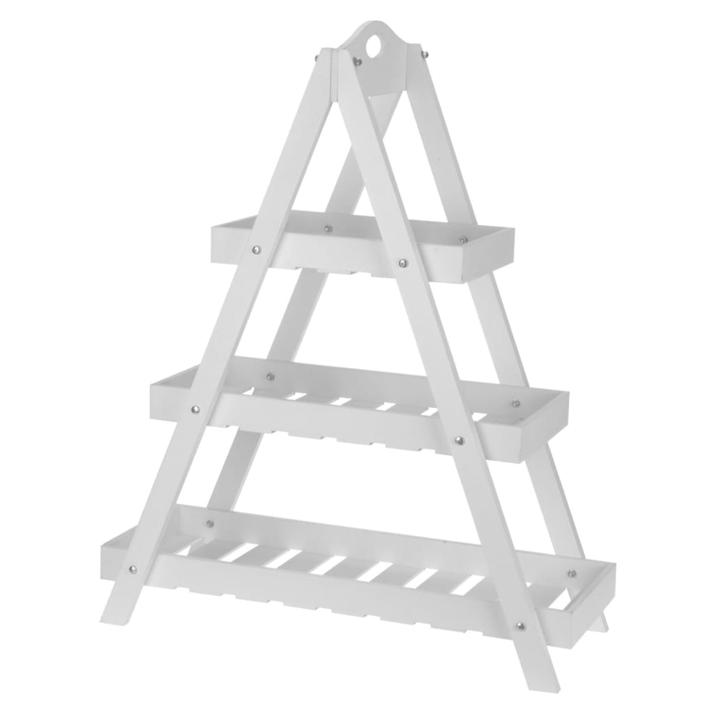 Progarden Progarden Etagère 3-Laags Triangle MDF White