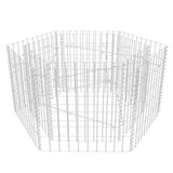 Vidaxl Gabion Planter Insentement Hexagonal 100x90x50 cm