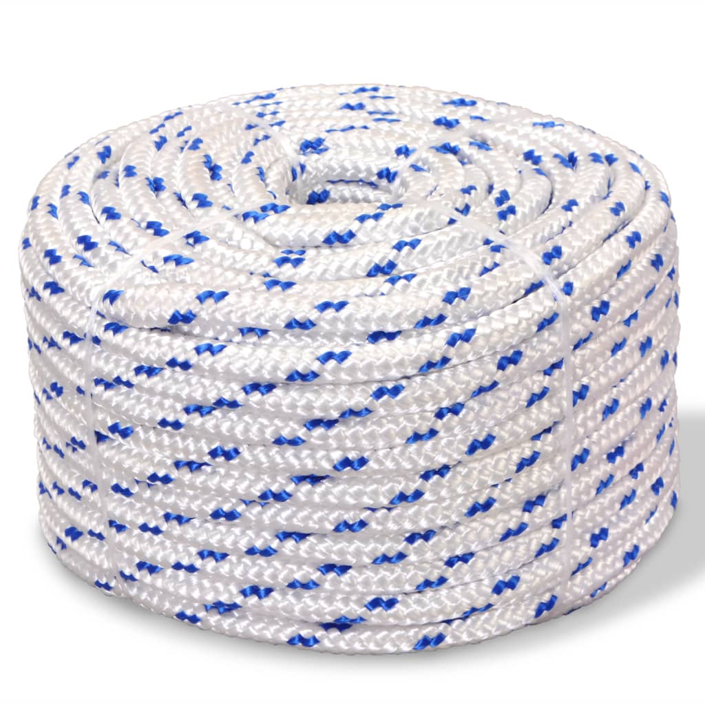 Vidaxl Boot rope 14 mm 50 m Polypropylene white