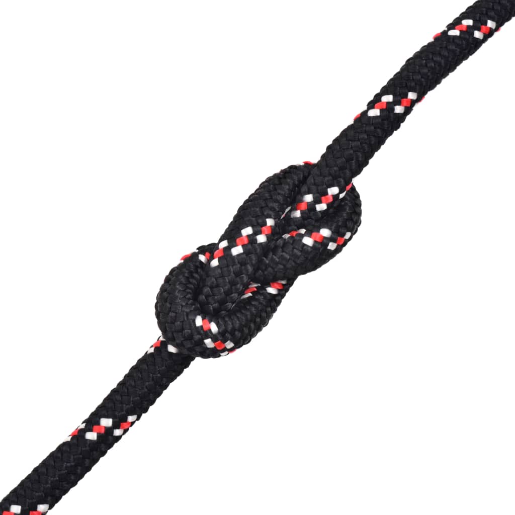 Vidaxl Boot Rope 10 mm 50 m Polypropylene black