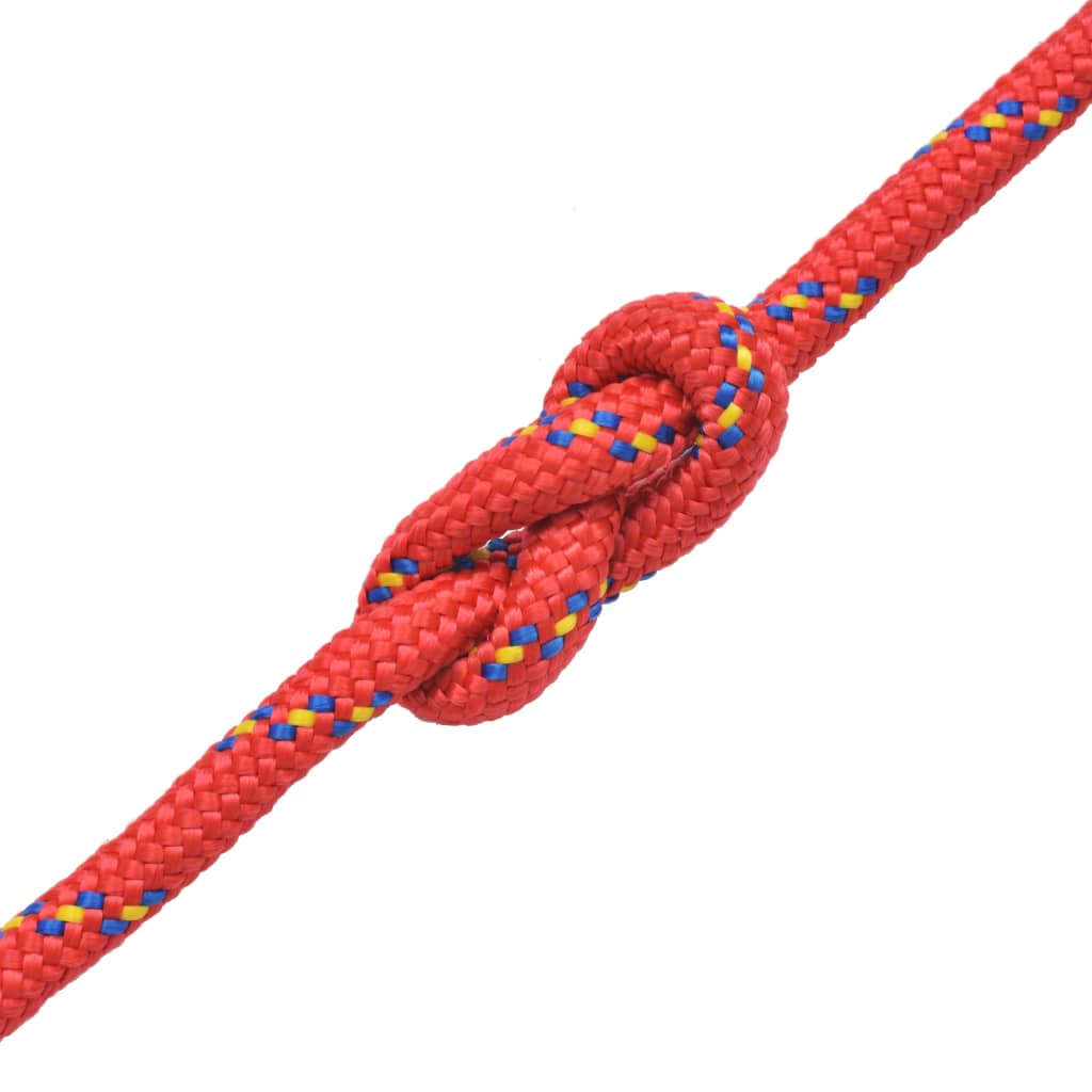Vidaxl Boot Rope 8 mm 100 m polypropylene red