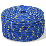 Vidaxl Boot Rope 8 mm 100 m polypropylene blue
