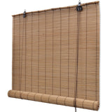 Vidaxl Roller Blind 140x220 cm bambusova rjava
