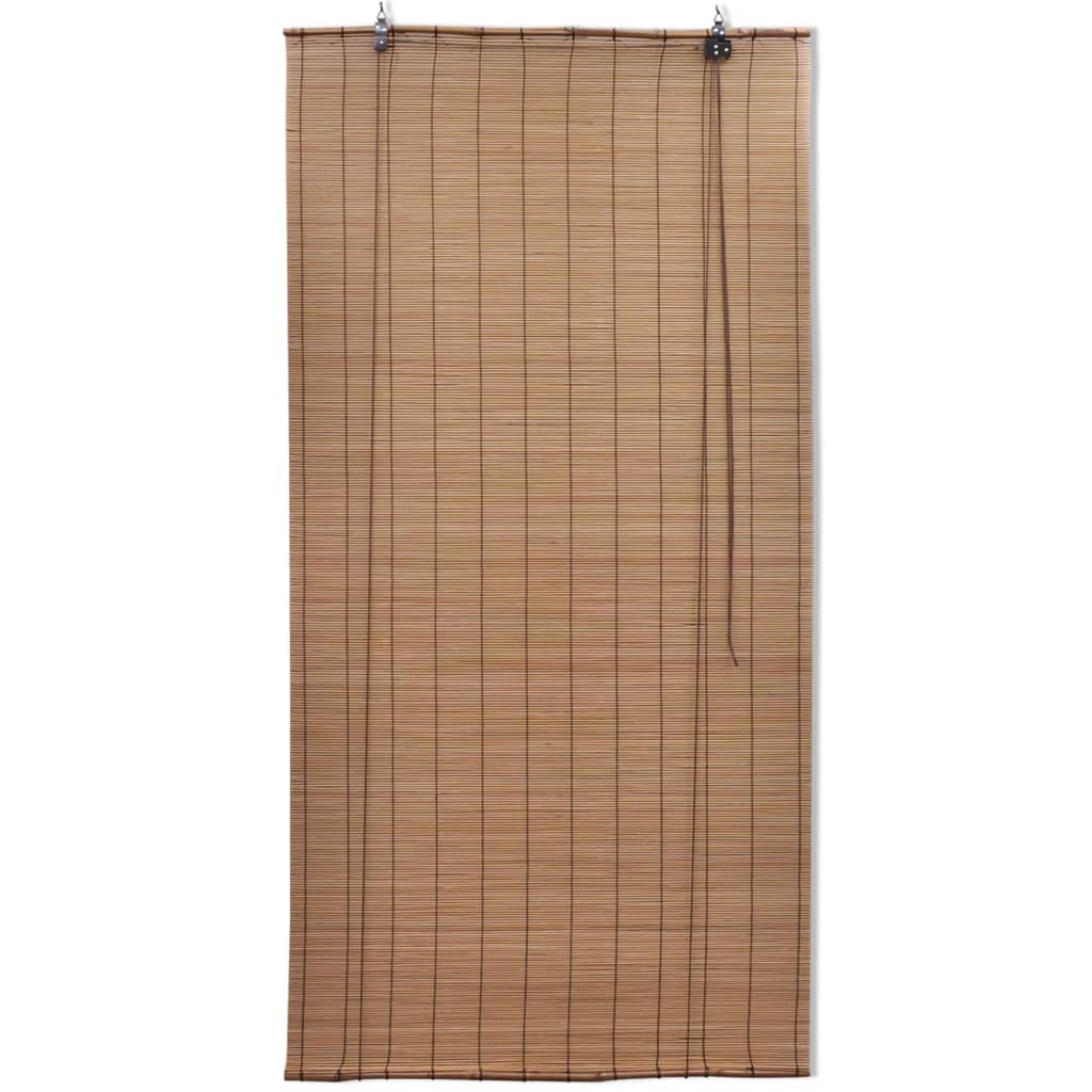 Vidaxl Roller Blind 140x220 cm bambusova rjava