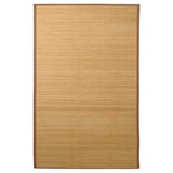 Vidaxl preproga 100x160 cm bambus rjava