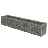 Vidaxl Gabion Planter surélevé 270x50x50 cm en acier galvanisé