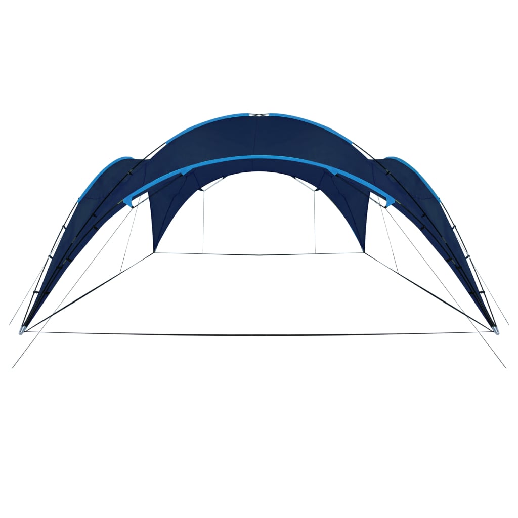 Vidaxl PartyTent Boog 450x450x265 cm tmavě modrá