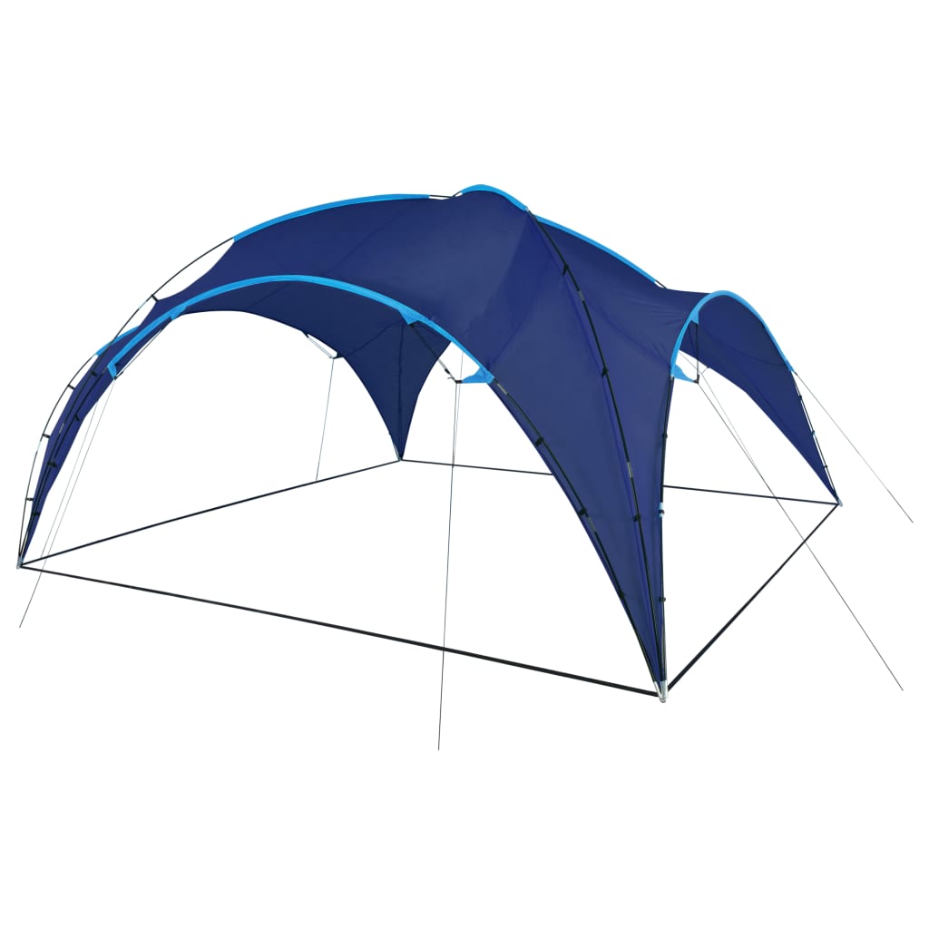 Vidaxl PartyTent Boog 450x450x265 cm tmavě modrá