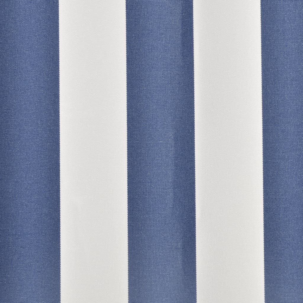 Vidaxl laifeldoek 450x300 cm platno modro in belo