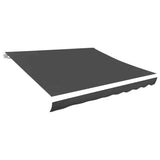 Vidaxl Laifeldeek 450x300 cm płótno antracyt
