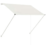 Vidaxl Luifel sträcker sig 150x150 cm kräm