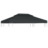 Vidaxl Prieverwak 2-sloj 4x3m 310 g m² antracit-obarvan