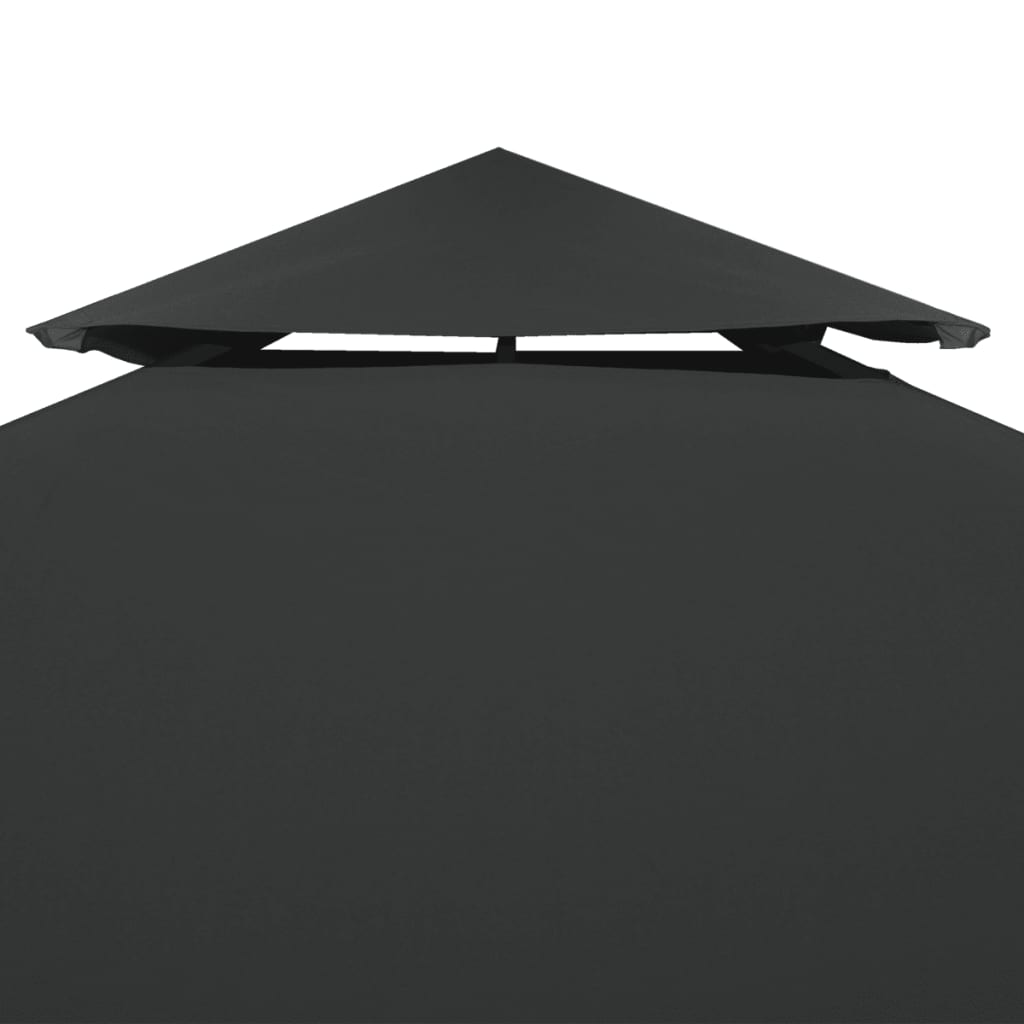 Vidaxl Prieverwak 2-sloj 4x3m 310 g m² antracit-obarvan