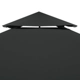 Vidaxl Prieverwak 2-sloj 4x3m 310 g m² antracit-obarvan