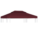 Vidaxl Prieverkak 2-sloj 4x3m 310 g m² Bordeaux