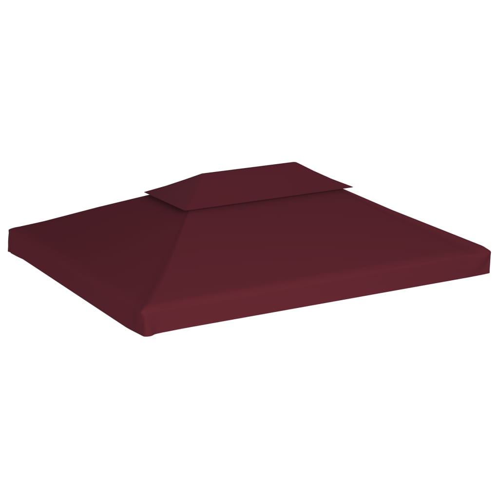 Vidaxl Prieverkak 2-sloj 4x3m 310 g m² Bordeaux