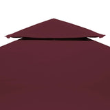 Vidaxl Prieverkak 2-sloj 4x3m 310 g m² Bordeaux