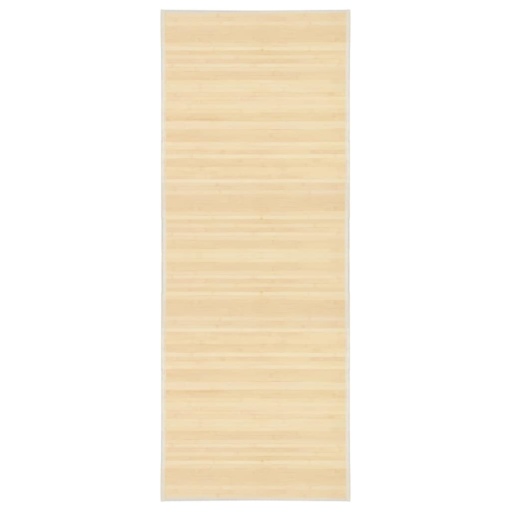 Vidaxl koberec 80x200 cm bambus přirozený