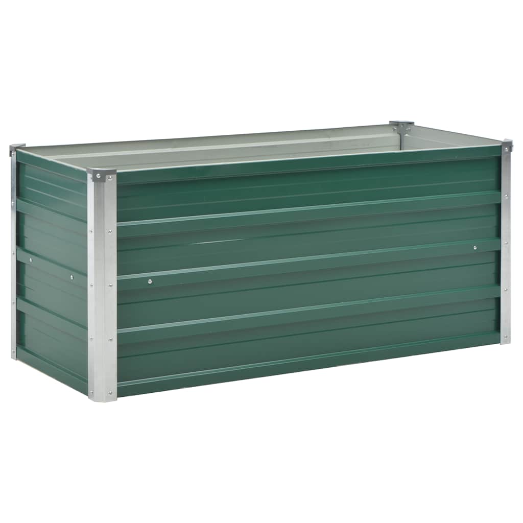 Vložka vidaxl vložte 100x40x45 cm galvanizovaná ocelová zelená