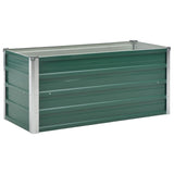 Vložka vidaxl vložte 100x40x45 cm galvanizovaná ocelová zelená