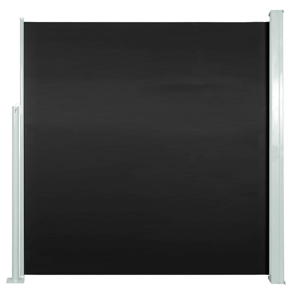 Vidaxl Windshield utvidbar 140x300 cm svart