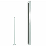 Vidaxl Windshield utvidbar 140x300 cm svart