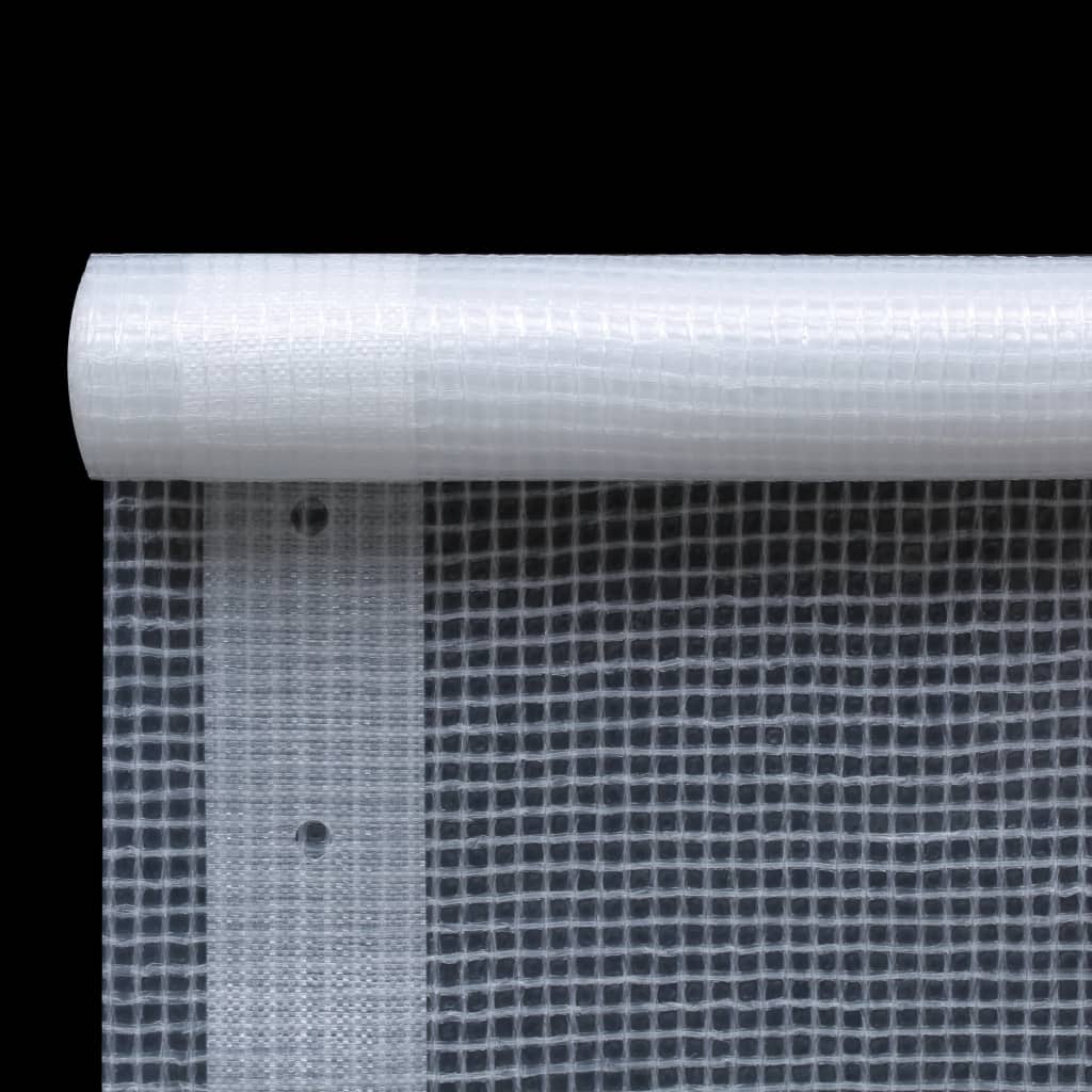 Vidaxl Leno Tarpaulin 260 g m² 2x5 m Weiß