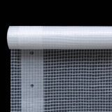 Vidaxl Leno Tarpaulin 260 g m² 2x5 m Weiß
